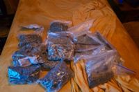 Perquisition à Magog : la police saisit 18 500 $ et plusieurs livres de cannabis